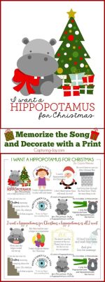 I Want a Hippopotamus for Christmas: The Joy of Unusual Gifts and the Magic of Music